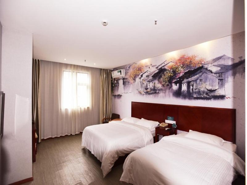 Greentree Inn Jiangsu Suzhou International Film City South Jinshan Road Express Hotel Exterior photo