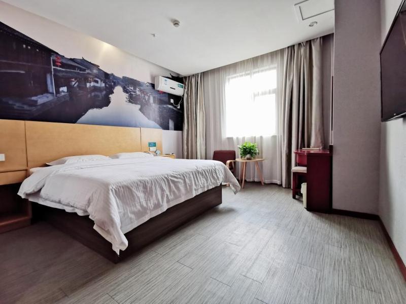 Greentree Inn Jiangsu Suzhou International Film City South Jinshan Road Express Hotel Exterior photo
